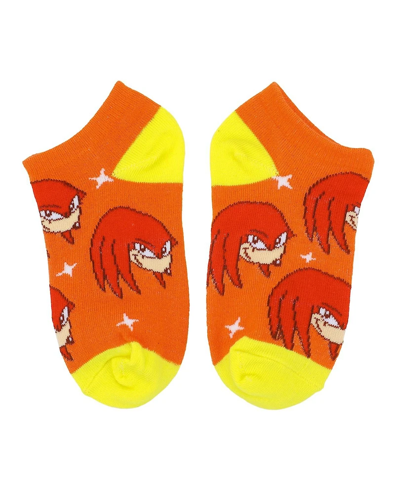 Sonic the Hedgehog Characters 6-Pack of Kids' Ankle Socks