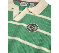 Scotch & Soda Boys' 8-16 Striped Short-Sleeve Polo Shirt
