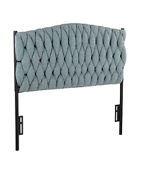 Flynama Fabric Twin Headboard with Button Tufting Adjustable Height 41 to 53 inch