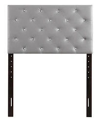 flynama Stylish Casual Twin Headboard in 41-53H x 63W inch for Bedroom