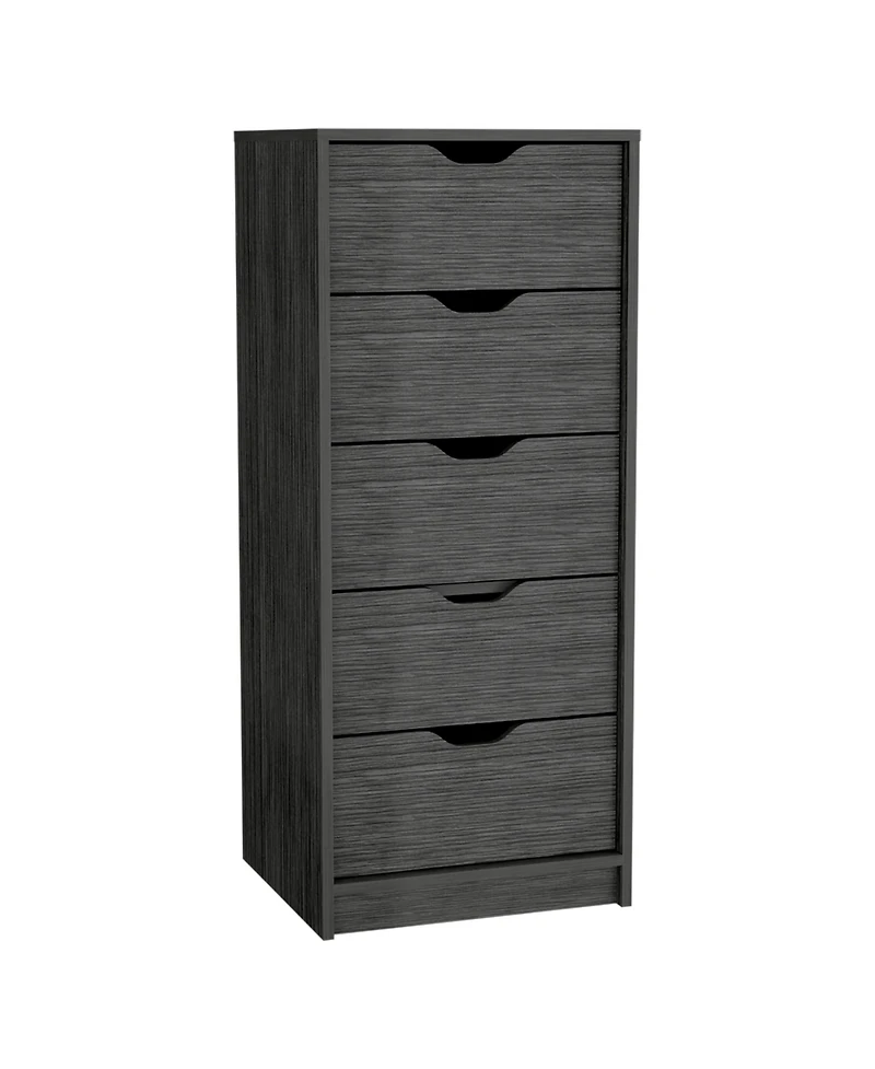 flynama Modern 4 Drawer Dresser Particleboard Cabinet Waterproof for Bedroom Entryway Bathroom
