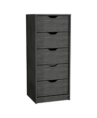 flynama Modern 4 Drawer Dresser Particleboard Cabinet Waterproof for Bedroom Entryway Bathroom