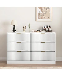 flynama 5 Drawer Classic Dresser Multipurpose Cabinet for Kids Room Home Furniture With Spacious Drawers Easy Assembly.