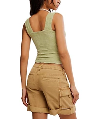 Free People Women's Love Letter Jacquard Camisole Top