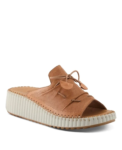 Spring Step Nevelle Women's Slides with Elastic Laces