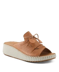 Spring Step Nevelle Women's Slides with Elastic Laces