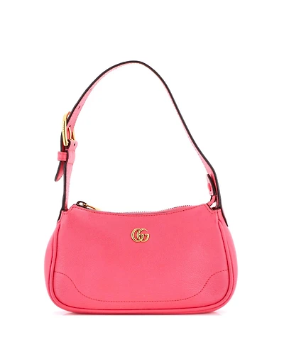 Pre-Owned Gucci Mini Aphrodite Shoulder Bag Leather
