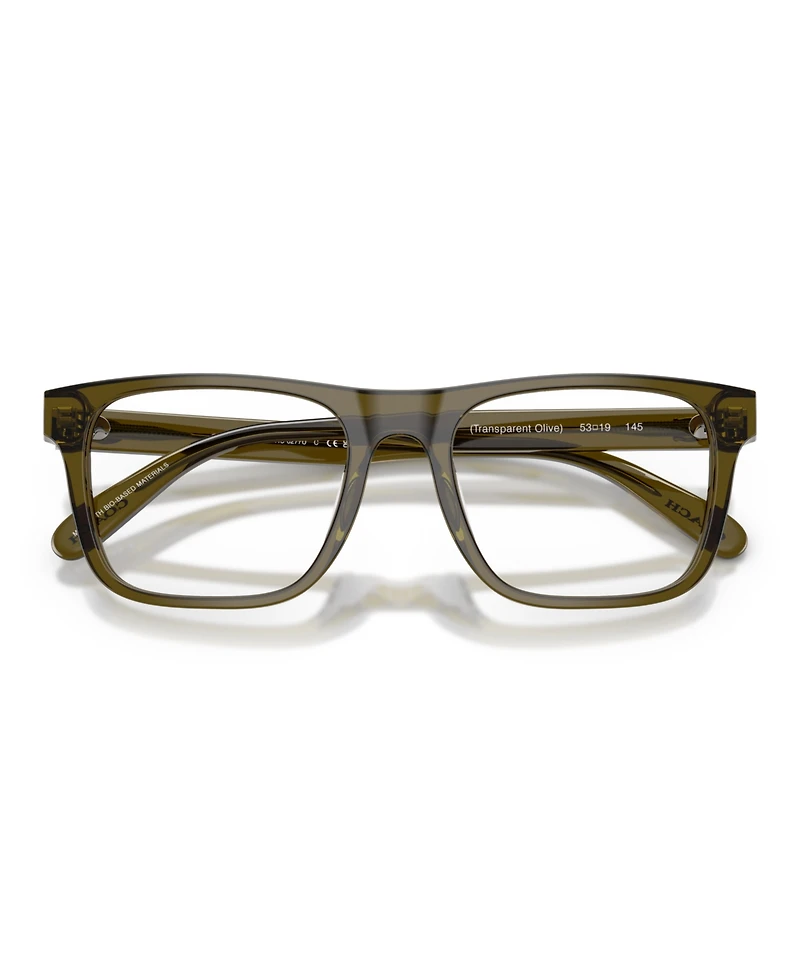 Coach Men's Square Eyeglasses, HC6277U