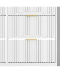 flynama Large 9 Drawer Dresser 63-Inch-Wide Wood with Handles for Bedroom Storage