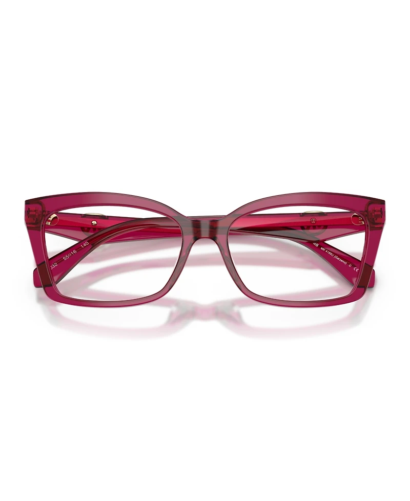 Michael Kors Women's Square Garzeno Eyeglasses, MK4165U
