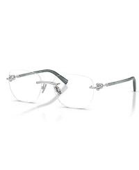 Tiffany & Co. Unisex Square Eyeglasses, TF1170D