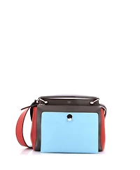 Pre-Owned Fendi Medium DotCom Convertible Satchel Leather