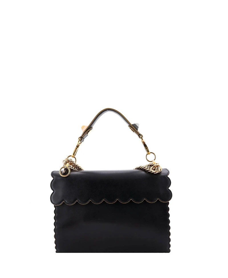 Pre-Owned Fendi Medium Kan I Bag Leather