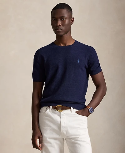 Polo Ralph Lauren Men's Textured Lightweight Sweater T-Shirt