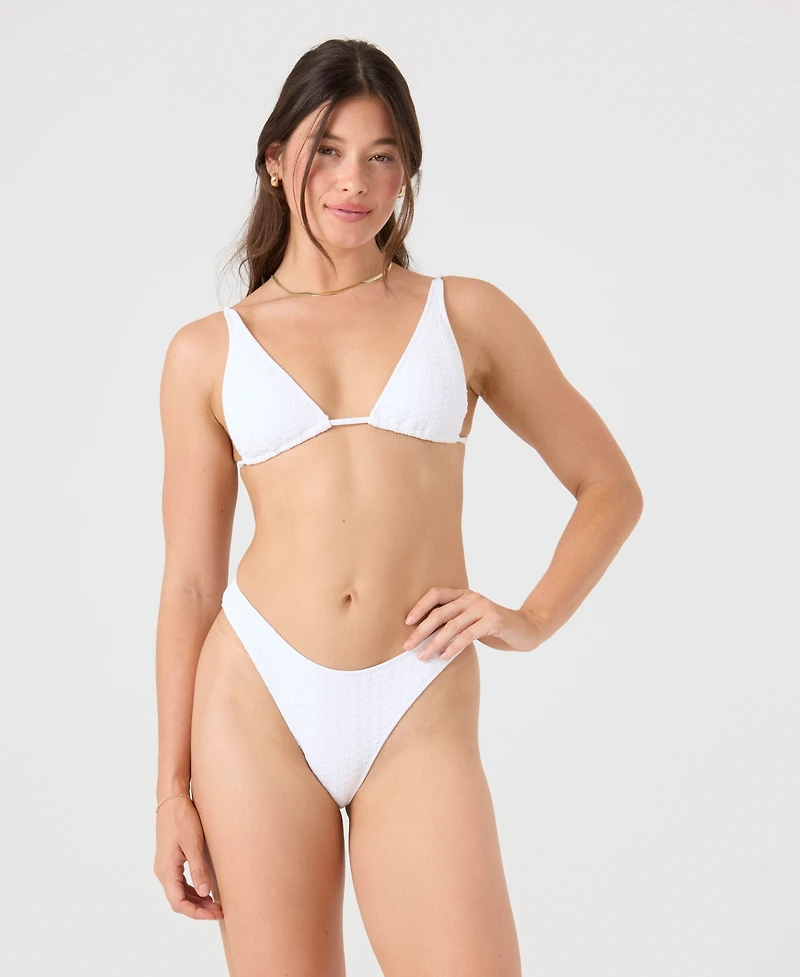 Roxy Juniors' Haliewa Built-Up Triangle Bikini Top