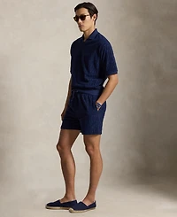 Polo Ralph Lauren Men's Cable-Knit Terry Regular-Fit Shorts