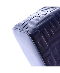 Pre-Owned Fendi Mini Mon Tresor Bucket Bag Zucca Embossed Leather