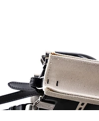 Pre-Owned Fendi Mini Sunshine Shopper Tote Patent and Canvas