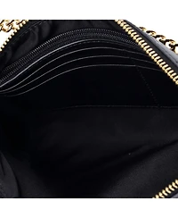 Pre-Owned Gucci Chain Wristlet Wallet Guccissima Leather