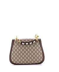 Pre-Owned Gucci Medium Blondie Nm Top Handle Bag Gg Coated Canvas