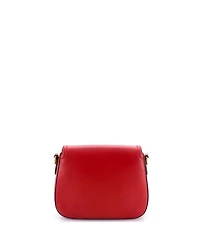 Pre-Owned Gucci Medium Lady Web Shoulder Bag Leather