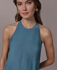 Donna Karan New York Women's Crewneck Midi Dress