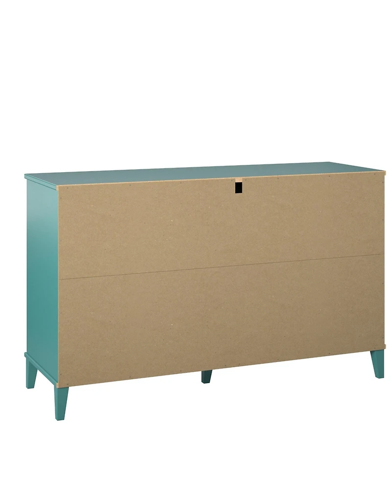 flynama Modern 4 Drawer Dresser Particleboard Cabinet Waterproof for Bedroom Entryway Bathroom