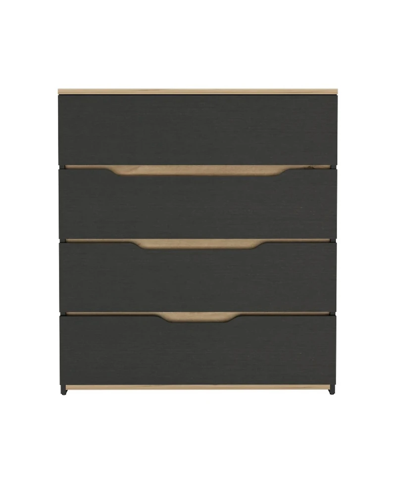 flynama 5 Drawer Modern Dresser Organizer Cabinet for Nursery Home Furniture with Spacious Drawers Easy Assembly Durable B