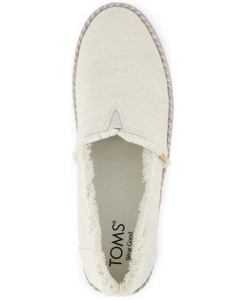 Toms Women's Valencia Platform Espadrille Slip-On Shoes