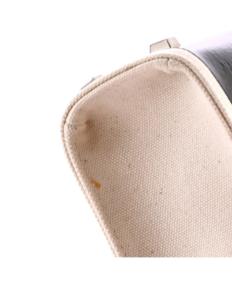 Pre-Owned Fendi Mini Sunshine Shopper Tote Patent and Canvas