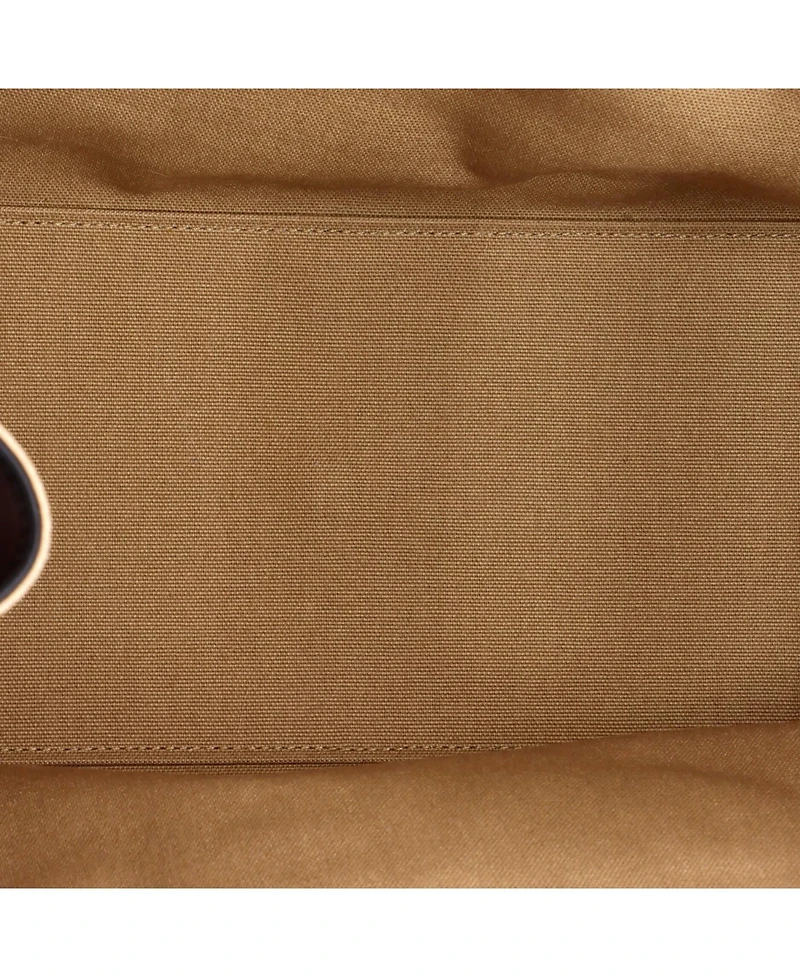 Pre-Owned Fendi Large Cut Out Handle Shopper Tote Canvas