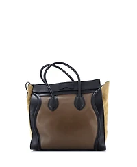 Pre-Owned Celine Medium Tricolor Luggage Bag Leather