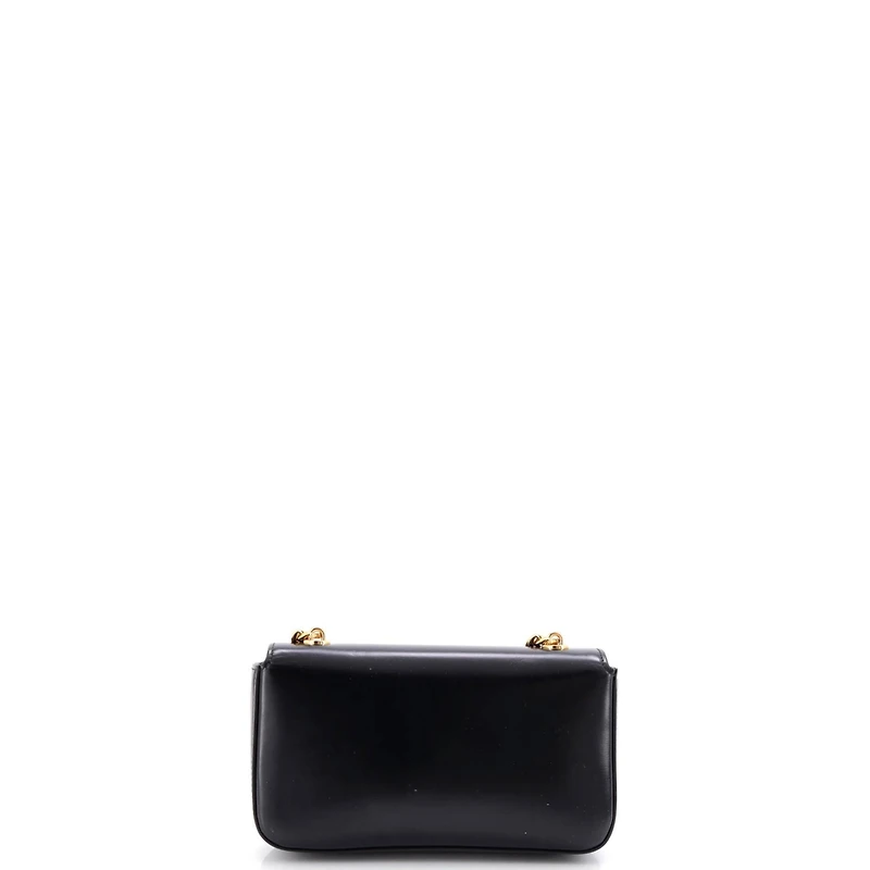 Pre-Owned Celine Small Triomphe Chain Shoulder Bag Leather