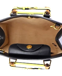 Pre-Owned Gucci Small Diana Nm Bamboo Handle Tote Leather