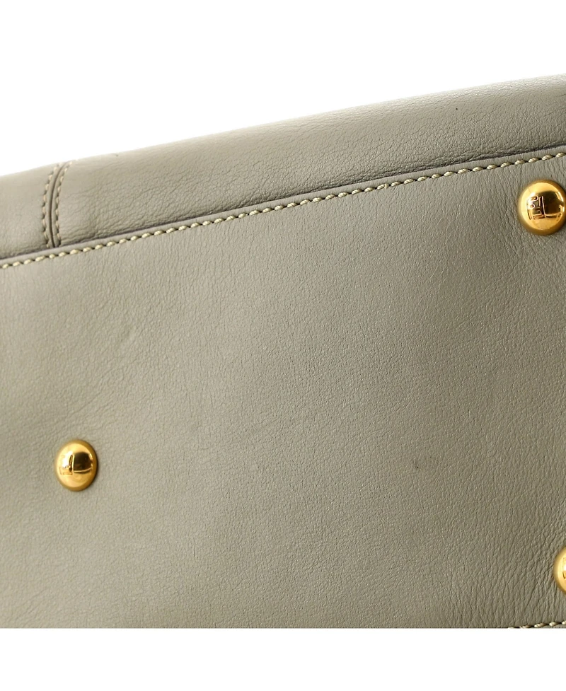 Pre-Owned Fendi Small Peekaboo X-Lite Bag Leather