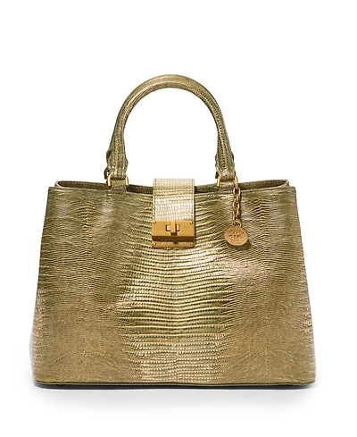 Brahmin Denise Bachata Medium Leather Satchel Bag