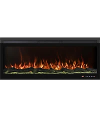 Boyel living 42 Inches Linear Electric Fireplace with Multi-color Flame Effect, Remote Controlled
