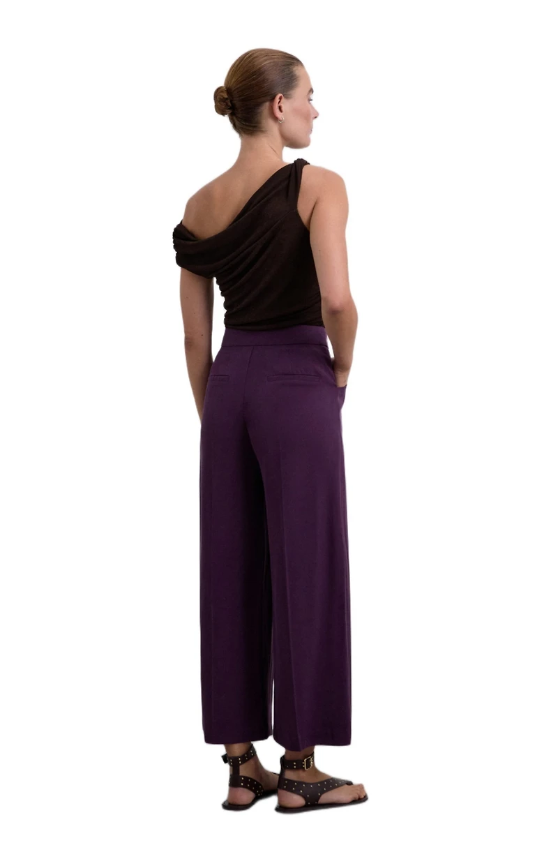 Scalpers Women's Purple Pant