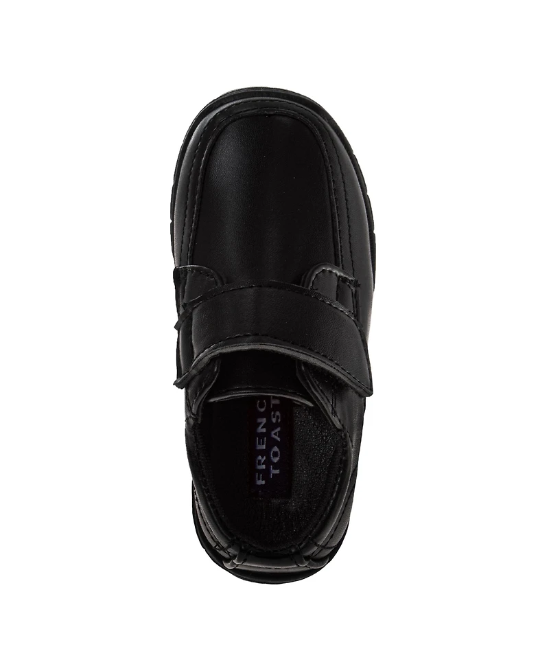 French Toast Big Boys Classic School Shoes Uniform Approved Durable Everyday Wear Comfort Fit (Toddler 7-10 / 11-12)