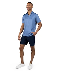 TailorByrd Men's Printed Performance Polo