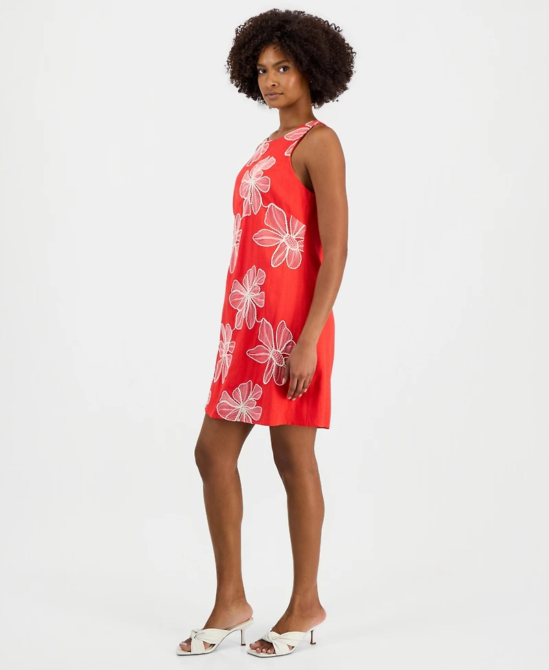 Vince Camuto Women's High-Neck Mini Dress