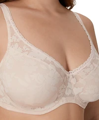 Bali Passion for Comfort Smooth Lace Underwire Bra DF6590