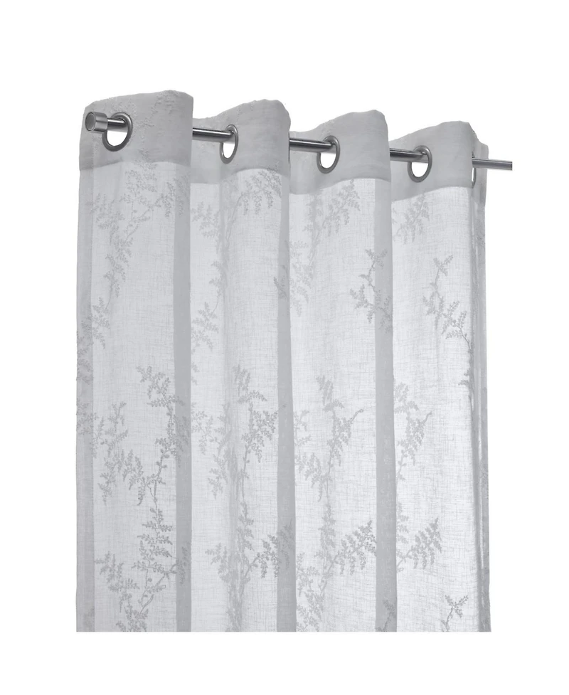 Habitat Anita Sheer Energy Efficient Grommet Curtain Panel for Windows