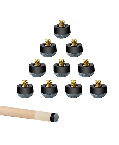 Gse Games & Sports Expert Billiard Stick Nylon Ferrules, Pool Cue Screw-in Ferrules Replacement