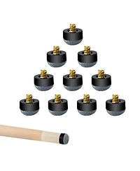 Gse Games & Sports Expert Billiard Stick Nylon Ferrules, Pool Cue Screw-in Ferrules Replacement