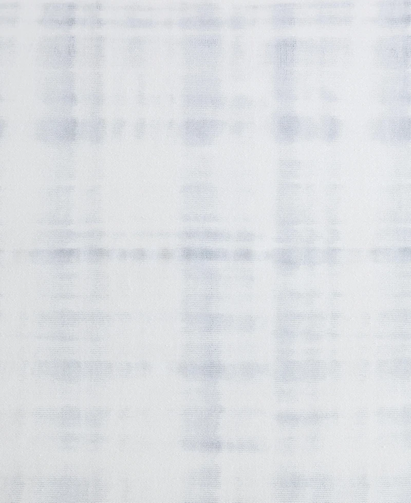 Vera Wang Blurred Plaid Cotton 3-Pc. Comforter Set