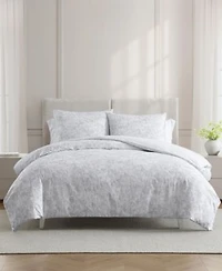 Vera Wang Nebulous Flower Cotton Duvet Cover Sets