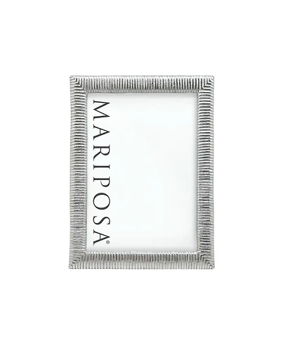 Mariposa Woven Aluminum Frame, 5" x 7"