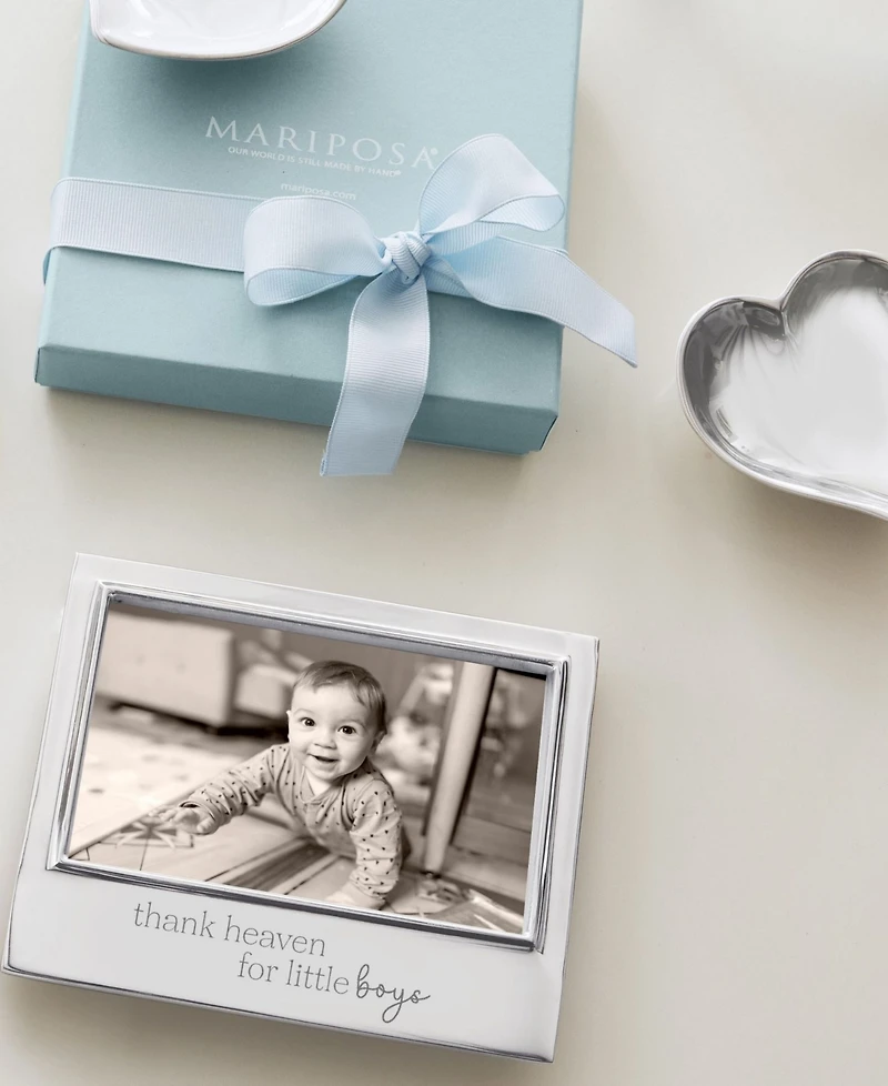 Mariposa Thank Heaven Aluminum Frame, 4" x 6"