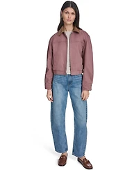 Levi's Women's Zip-Front Laydown Collar Coat